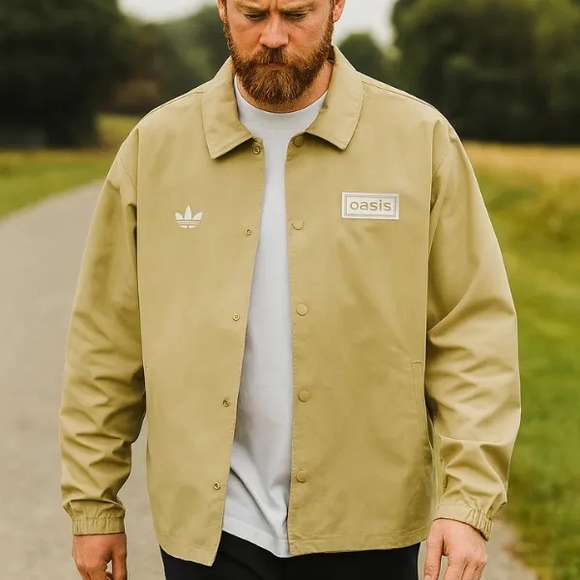 Adidas Men's Tan Jacket - Picture 6 of 6